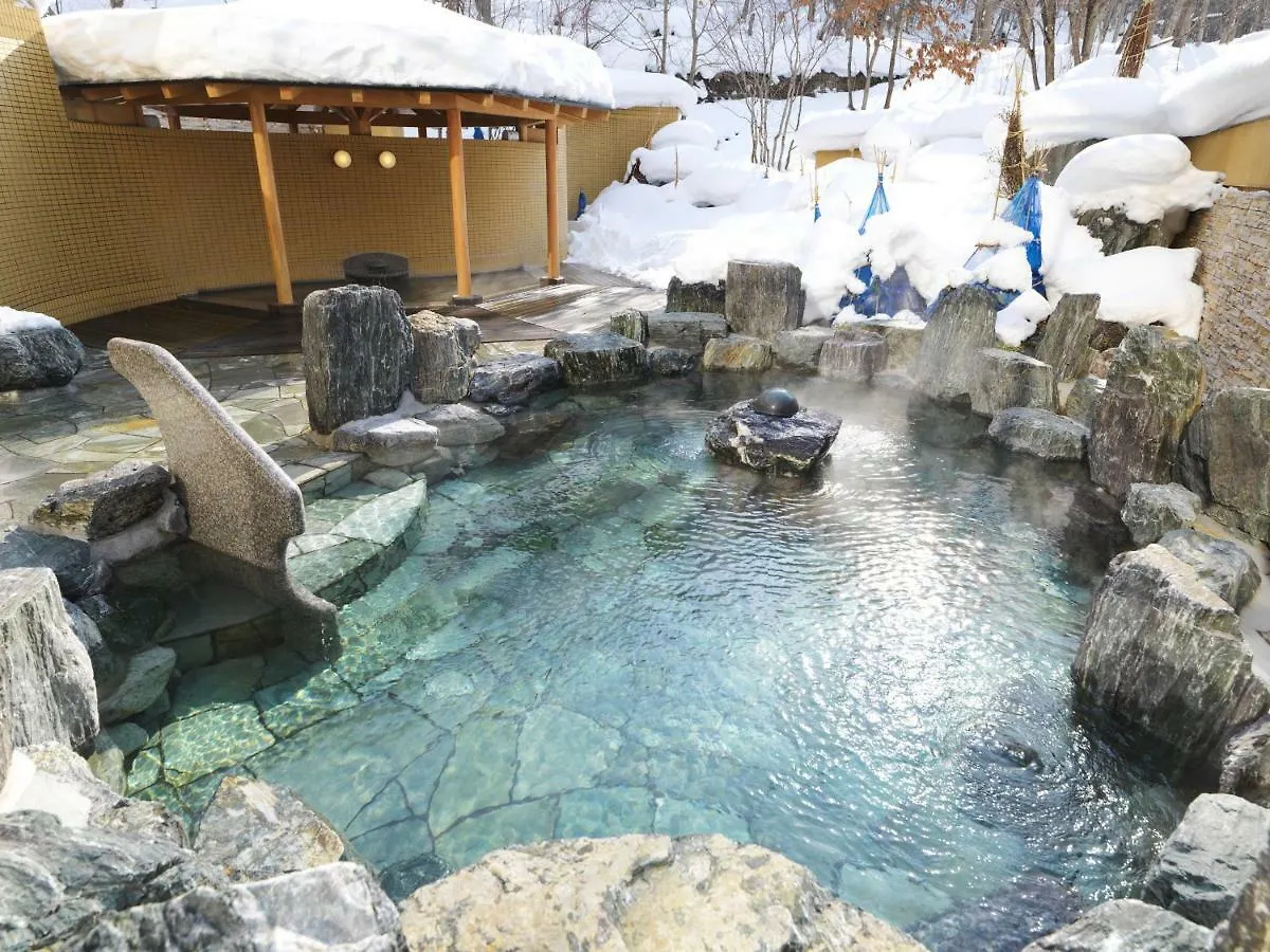 Ryokan (tradycyjny japoński pensjonat lub zajazd) Jozankei Tsuruga Resort Spa Mori No Uta Sapporo